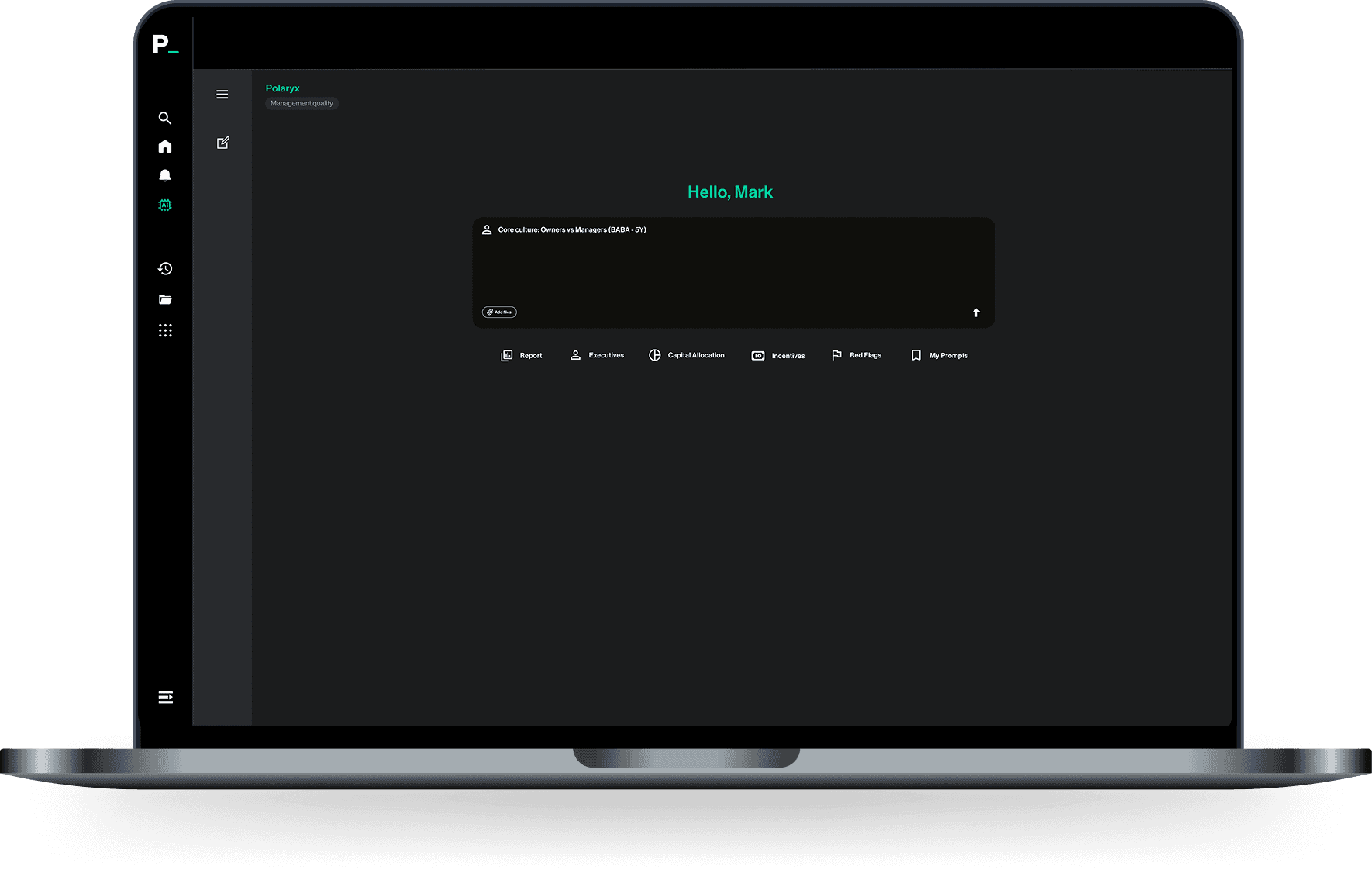 Polaryx Alpha Platform